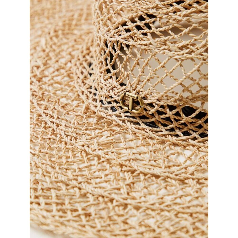 Twinset Hat woman Women Natural Hats - Picture 3 of 3